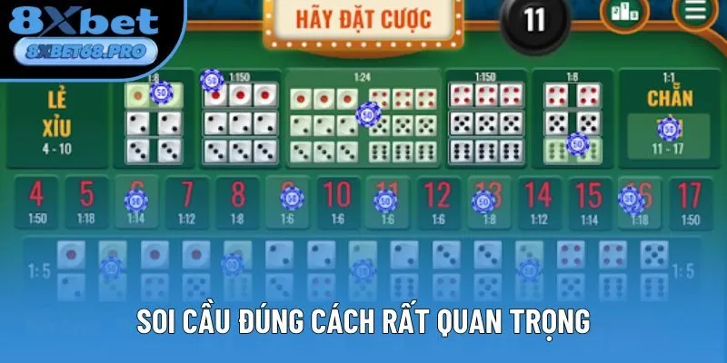 Soi cầu đúng cách rất quan trọng