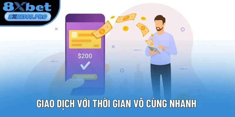 Giao dịch với thời gian vô cùng nhanh Giao dịch với thời gian vô cùng nhanh