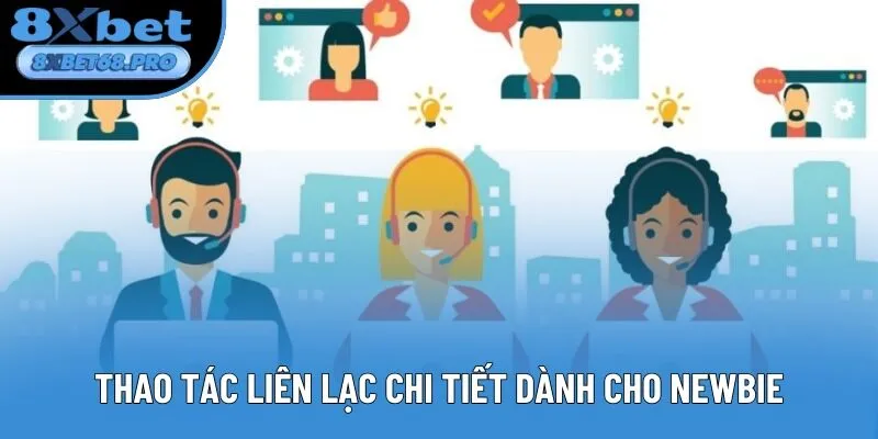 Thao tác liên lạc chi tiết dành cho newbie Thao tác liên lạc chi tiết dành cho newbie